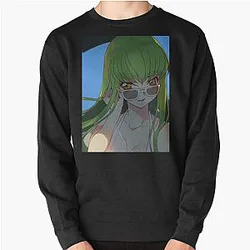 Code Geass Sweatshirts - Code Geass C.C. Pullover Sweatshirt RB1710