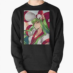 Code Geass Sweatshirts - Code Geass C.C. Pullover Sweatshirt RB1710