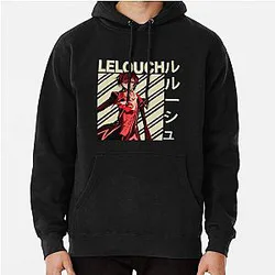 Code Geass Hoodies - Lelouch lamperouge - Vintage Art Pullover Hoodie RB1710