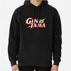 Code Geass Hoodies - Anime Gintama Logo Pullover Hoodie RB1710