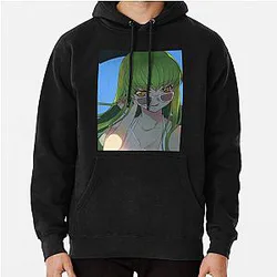 Code Geass Hoodies - Code Geass C.C. Pullover Hoodie RB1710