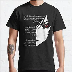 Code Geass T-Shirts - The Testamennt of Lelouch Vi Britannia Part 1 Classic T-Shirt RB1710