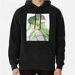 Code Geass Hoodies - Code Geass C.C. Pullover Hoodie RB1710