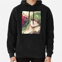 Code Geass Hoodies - Code Geass C.C. Pullover Hoodie RB1710