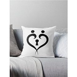 colby brock merch Protect Your Heart Throw Pillow