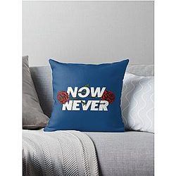 Vintage Colby Brock Merch Now or Never Throw Pillow