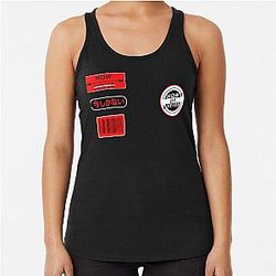 colby brock merch Racerback Tank Top