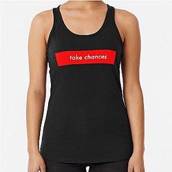 Colby Brock Take Chances Racerback Tank Top