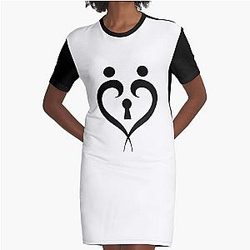colby brock merch Protect Your Heart Graphic T-Shirt Dress