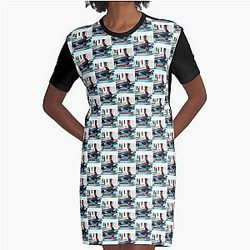 Colby Brock  Premium Scoop  Graphic T-Shirt Dress