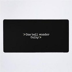 One ball wonder Colby brock Desk Mat