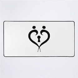 colby brock merch Protect Your Heart Desk Mat