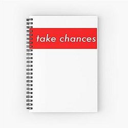 Colby Brock Take Chances Spiral Notebook