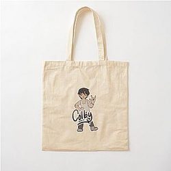 Colby Brock Chibi Cotton Tote Bag