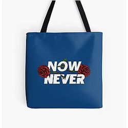 Vintage Colby Brock Merch Now or Never All Over Print Tote Bag