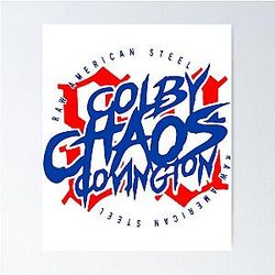 Colby Covington Chaos Poster