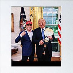 Colby Covington and Donald Classic Poster