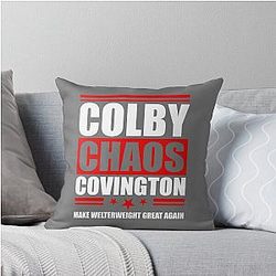 Colby Covington Throw Pillow