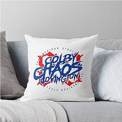 Colby Covington Chaos Throw Pillow