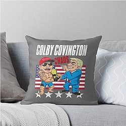 Colby Covington Throw Pillow