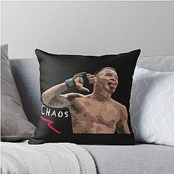 Colby Covington Chaos Throw Pillow