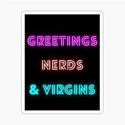 Colby Covington UFC Nerd and Virgin Sticker