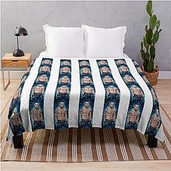 Colby Covington Fan Art Throw Blanket