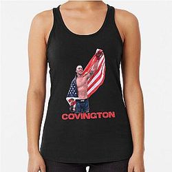 COLBY COVINGTON Racerback Tank Top