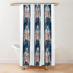 Colby Covington Fan Shower Curtain