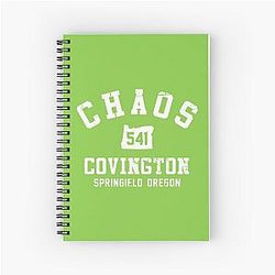 Colby Covington Spiral Notebook