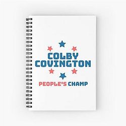 Colby Covington Spiral Notebook