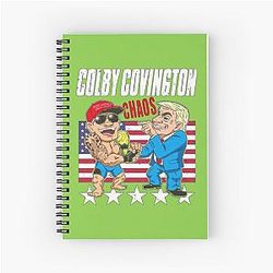 Colby Covington (3) Spiral Notebook