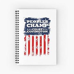 COLBY COVINGTON Spiral Notebook
