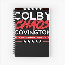 Colby Covington Spiral Notebook