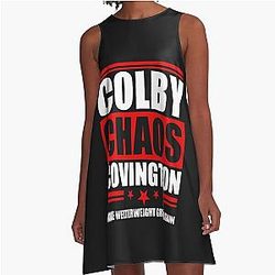 Colby Covington (5) A Line Dress