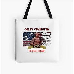 Best Colby Covington All Over Print Tote Bag