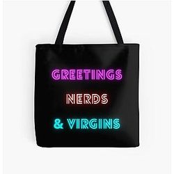 Colby Covington UFC Nerds and Virgins All Over Print Tote Bag becomes Colby Covington UFC Nerds and Virgins Tote Bag