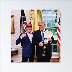 Colby Covington and Donald Trump Poster