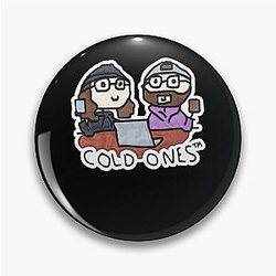 Cold Ones Doodle Pin