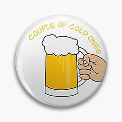 Couple of cold ones Pin