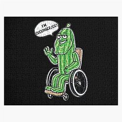 I'm cucumber joe! coolshirtzcold ones (reproduction)  Jigsaw Puzzle