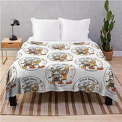 cold ones      Throw Blanket
