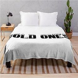 Cold Ones Merch Cold Ones Logo Throw Blanket
