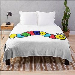 Cold Ones Merch Cool Shirtz Logo Throw Blanket