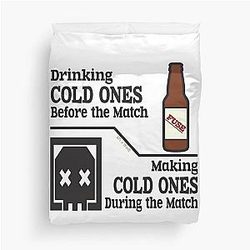 Fuse Cold Ones Quip    Duvet Cover