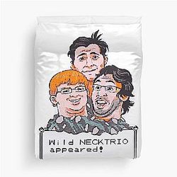 Wild KECKTRIO appeared! CoolShirtz/Cold Ones t-shirt (REPRODUCTION) Duvet Cover