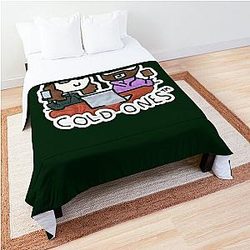Cold Ones Doodle Comforter