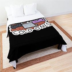 Cold Ones Doodle Comforter