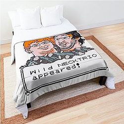 Wild KECKTRIO appeared! CoolShirtz/Cold Ones t-shirt (REPRODUCTION) Comforter