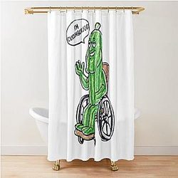 I_m Cucumber Joe! CoolShirtzCold Ones  (REPRODUCTION)   Shower Curtain